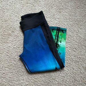 Blackmilk nature capri leggings